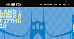 Desktop Screenshot of pdxbeerweek.com
